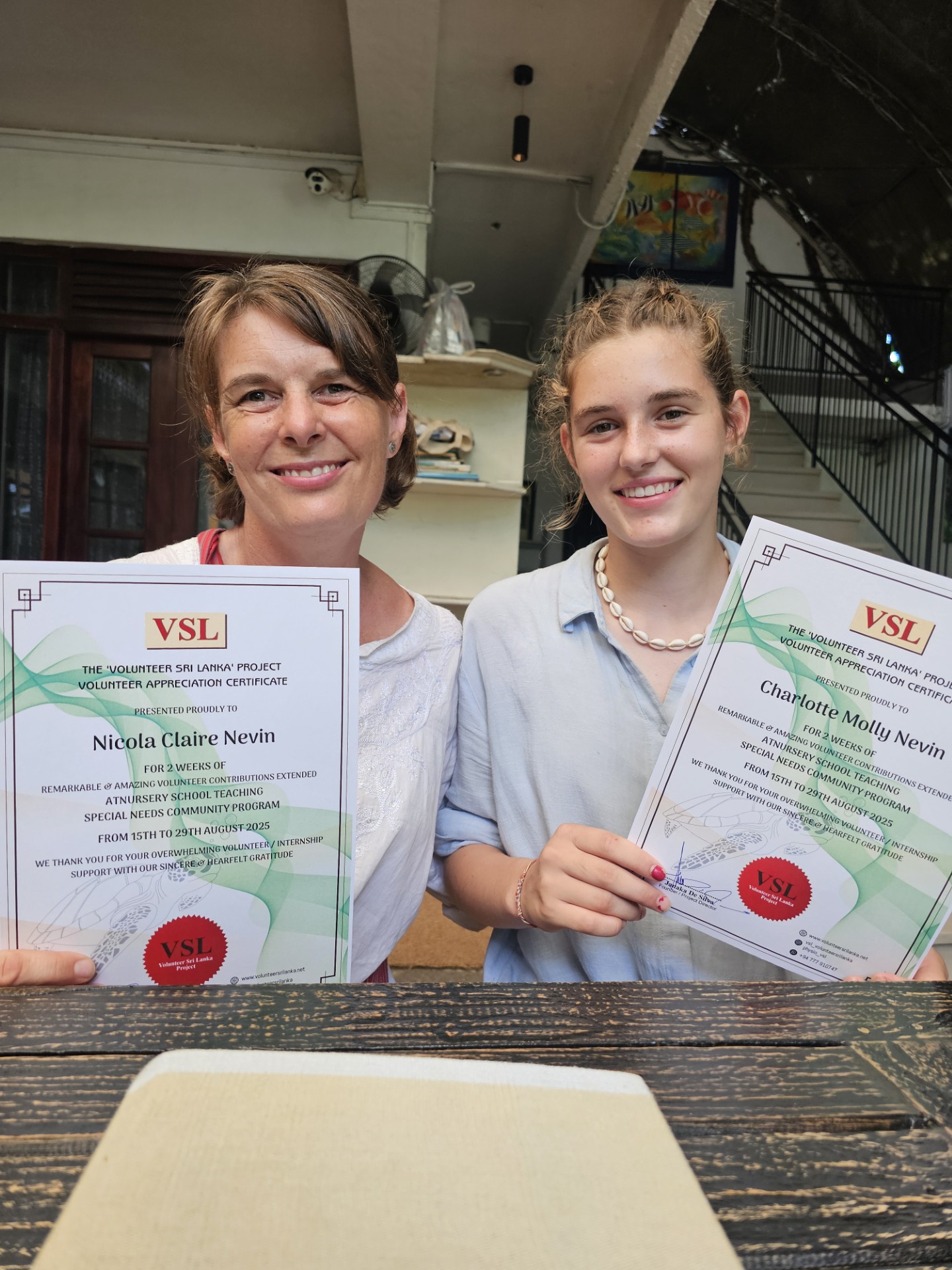 Nicola & Charlotte Nevin - October 2025