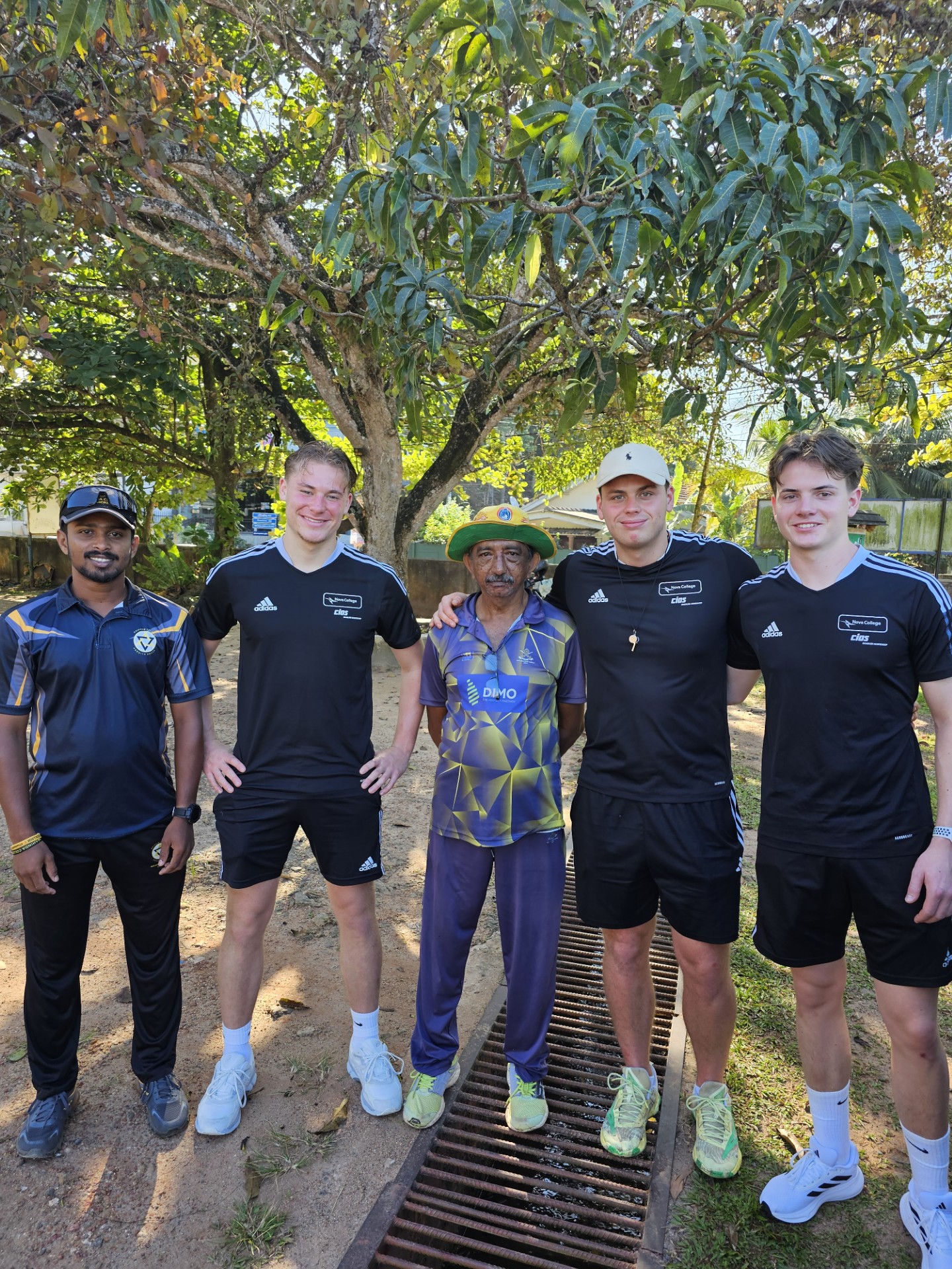 Sports Internship Jan 2026 - Bas/Nathan/Quinn with coach Malcolm
